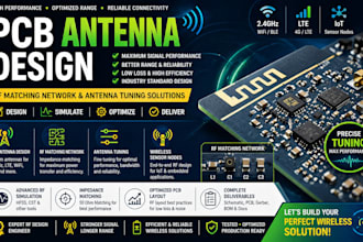 design pcb antennas, rf matching networks and antenna tuning solutions