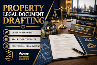 draft contracts, agreements, nda, and property legal documents