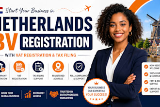 set up your bv company in the netherlands with vat and tax filing