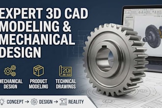 do 3d cad modeling and mechanic