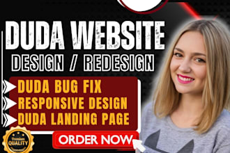 duda website design fix duda bug duda website redesign duda maintenance