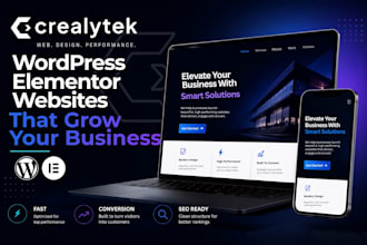 design a high converting wordpress landing page with elementor pro