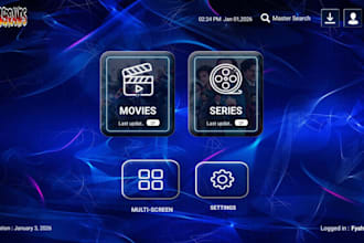 rebrand iptv player apps for android smarters ibo player wave tv and iptv logo