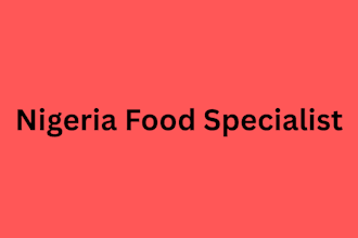 cook all kind of healthy african dishes for you