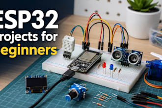 help you build an iot device with esp32