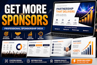 design a winning sponsorship deck, sponsorship proposal, sponsor presentation
