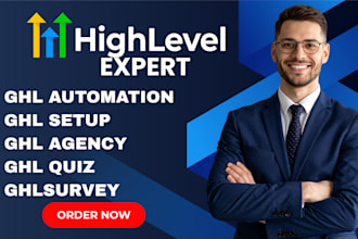 gohighlevel agency ghl setup ghl quiz ghl survey ghl automation