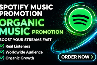 do spotify music promotion for real streams playlist growth