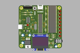 do arduino pcb design, arduino uno, nano, mega, custom board and schematic