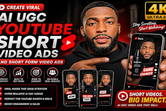 create viral youtube short and ai ugc video ads