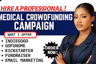 do medical crowdfunding gofundme promotion kickstarter fundraising kickstarter