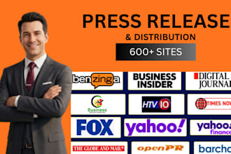 professional press release distribution, and press release writing