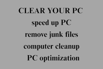 do pc cleanup for improved performance