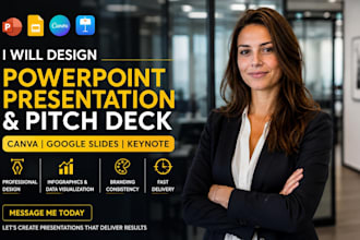 design custom powerpoint, google slides, and keynote presentations
