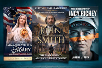 design professional book cover and ebook cover design