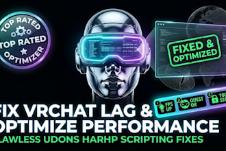 fix vrchat world lag, optimize performance and solve udonsharp scripting issues