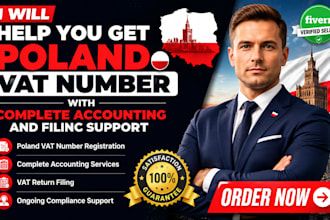 help you get poland vat number with complete accounting and filing support