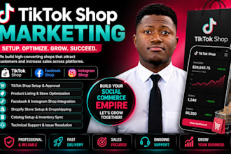 setup tiktok shop seller account, affiliates and tiktok ads