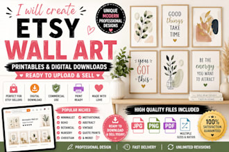 do etsy SEO etsy digital product etsy shop setup and optimization