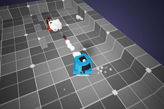 develop gameplay systems using cpp and blueprint