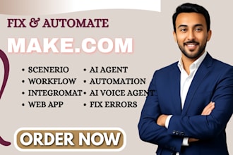 fix make com made com make com automation setup make com automation make expert