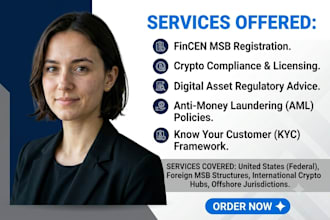 obtain fincen msb registration and crypto compliance license