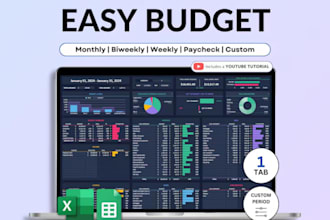 create custom excel spreadsheet budgeting planner excel google sheets template