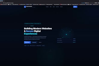 build a responsive react business website
