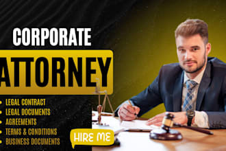 draft business documents, legal contracts and agreements