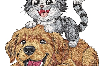 digitize your logo into a high quality embroidery design