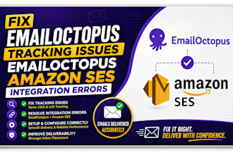 fix emailoctopus tracking issues emailoctopus amazon ses integration error