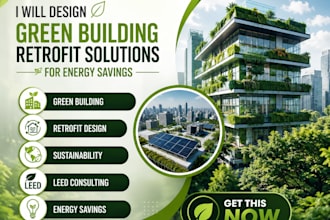 design green building retrofit solutions for energy savings