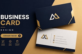 design business card, letterhead and complete branding stationery