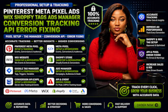 do pinterest meta pixel ads, wix shopify tags ads manager,conversion tracking