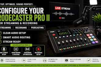 configure your rodecaster pro ii for streaming and recording