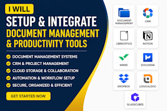 do document crm libreoffice notion wrike docusign dropbox logicaldoc glasscubes