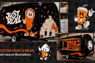 design a food truck brand identity