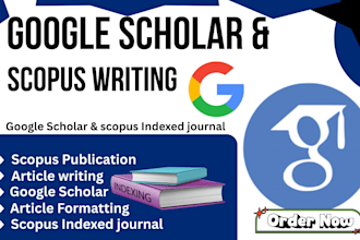 write and publish articles on q1 to q4 scopus and google scholar indexed journal