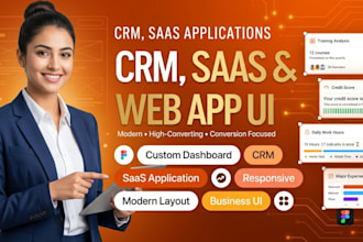 do ui ux design saas web app, dashboard ui ux, saas ui design, figma design