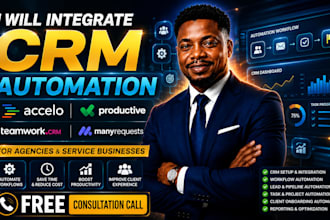 integrate crm automation accelo productive teamworkcrm manyrequests agency