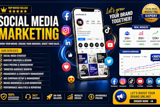 do social media management content creation social media marketing and promotion
