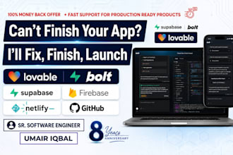 fix lovable, bolt, base44 app, auth, stripe, deploy bugs