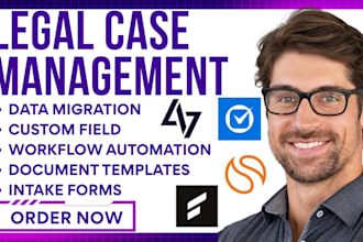 setup legal case management clio smokeball neos filevine bill4time litify tabs3