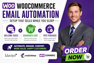 do woocommerce welcome series abandoned cart and post purchase email automation