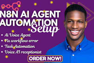 claw n8n ai automation crm workflow ai voice agent real estate ai receptionist