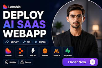 deploy lovable ai saas webapp fix replit app bolt ai base44 claude ai supabase