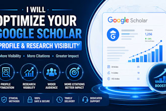 optimize your google scholar profile and research visibility