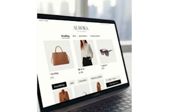 design a high end digital menu and product catalog