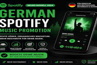 do USA spotify german promotion spotify music promotion