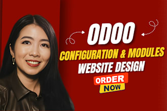 install or configure odoo, develop odoo modules, website, reports, fix bugs